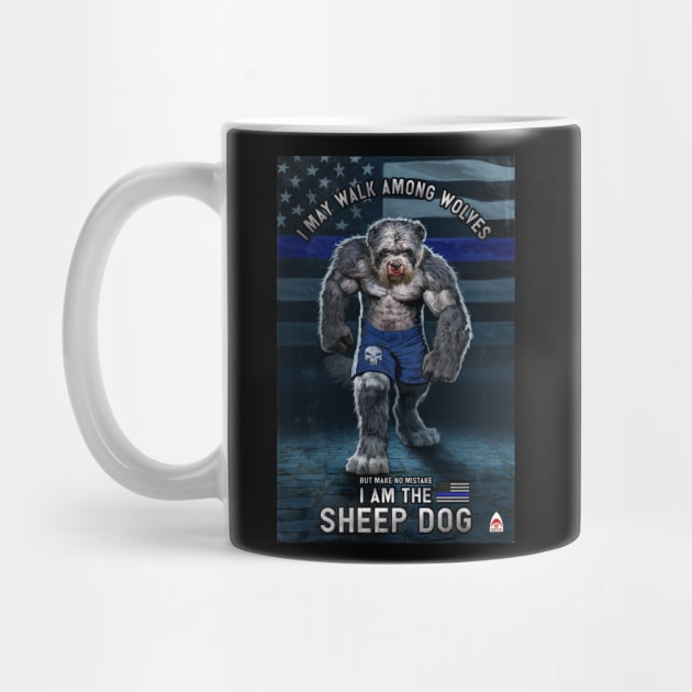 Blue Line Sheep dog by Ground Shark